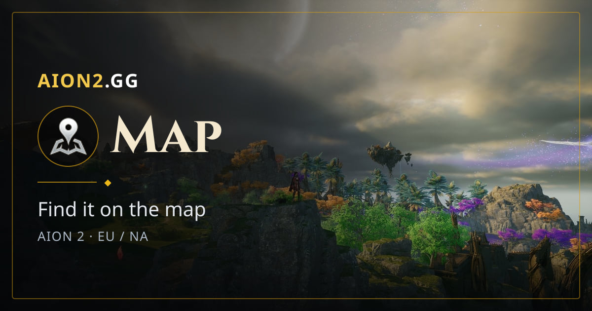 Aion 2 Interactive Map — All Zones | Aion2.gg